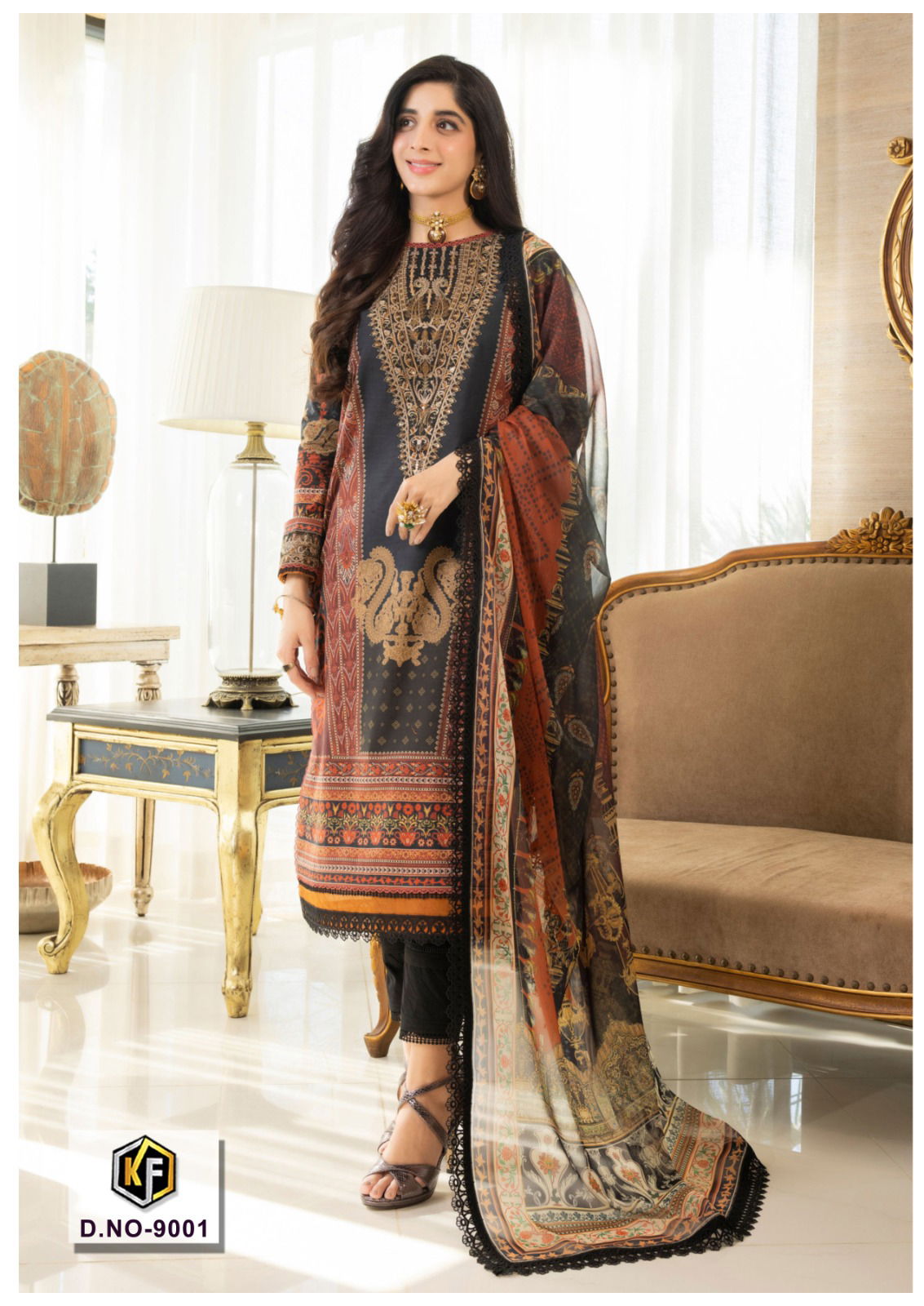 Sobia Nazir 9 By Keval Karachi Cotton Dress Material Catalog
